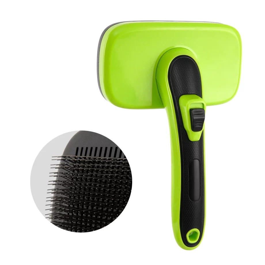 Hair Removal Comb for Dogs and Cats Plus Pet  Massage Brush