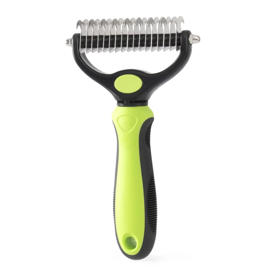 Hair Removal Comb for Dogs and Cats Plus Pet  Massage Brush