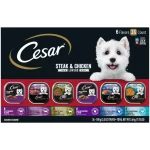 CESAR Dog Food Trays Made With Real Meat or Real Chicken (36) 3.5 Oz