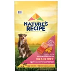 Nature′s Recipe Dry Dog Food, Grain Free Salmon, Sweet Potato Pumpkin Recipe, 24 lb.