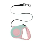 Dog Leash 3m 5m Automatic Lead Leash Durable Retractable Cat Lead Extension Puppy Walking Running Roulette Pet Leashes Products