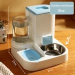Kimpets Pet Cat Automatic Feeder/ Water Large Capacity  Dry-Wet