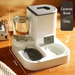 Kimpets Pet Cat Automatic Feeder/ Water Large Capacity  Dry-Wet