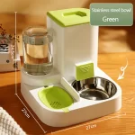Kimpets Pet Cat Automatic Feeder/ Water Large Capacity  Dry-Wet