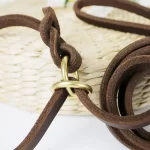 Genuine Leather Dog Slip Lead Chain. .Leather Training Leash for Puppy, Medium, and Large Dogs  140/180cm