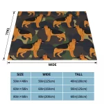 German Shepherd Lovers Blankets! Flannel, Warm Throw Blanket