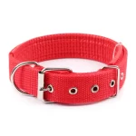 Solid Dog Collars  Nylon Dog Collar For Small Medium Large Dogs Teddy Keji Pitbull Bulldog Beagle