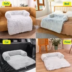 Pet King Sofa Bed. Large, Washable, Plush Warm Bed. Removable Cushion. For DOGS and CATS!