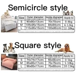 Pet King Sofa Bed. Large, Washable, Plush Warm Bed. Removable Cushion. For DOGS and CATS!