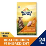 Nature′s Recipe Dry Dog Food, Grain Free Small Breed Chicken, Sweet Potato & Pumpkin Recipe, 12 lb. Bag